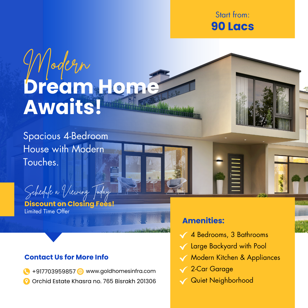 Gold Homes Infra – Your Trusted Partner in Finding the Perfect Home